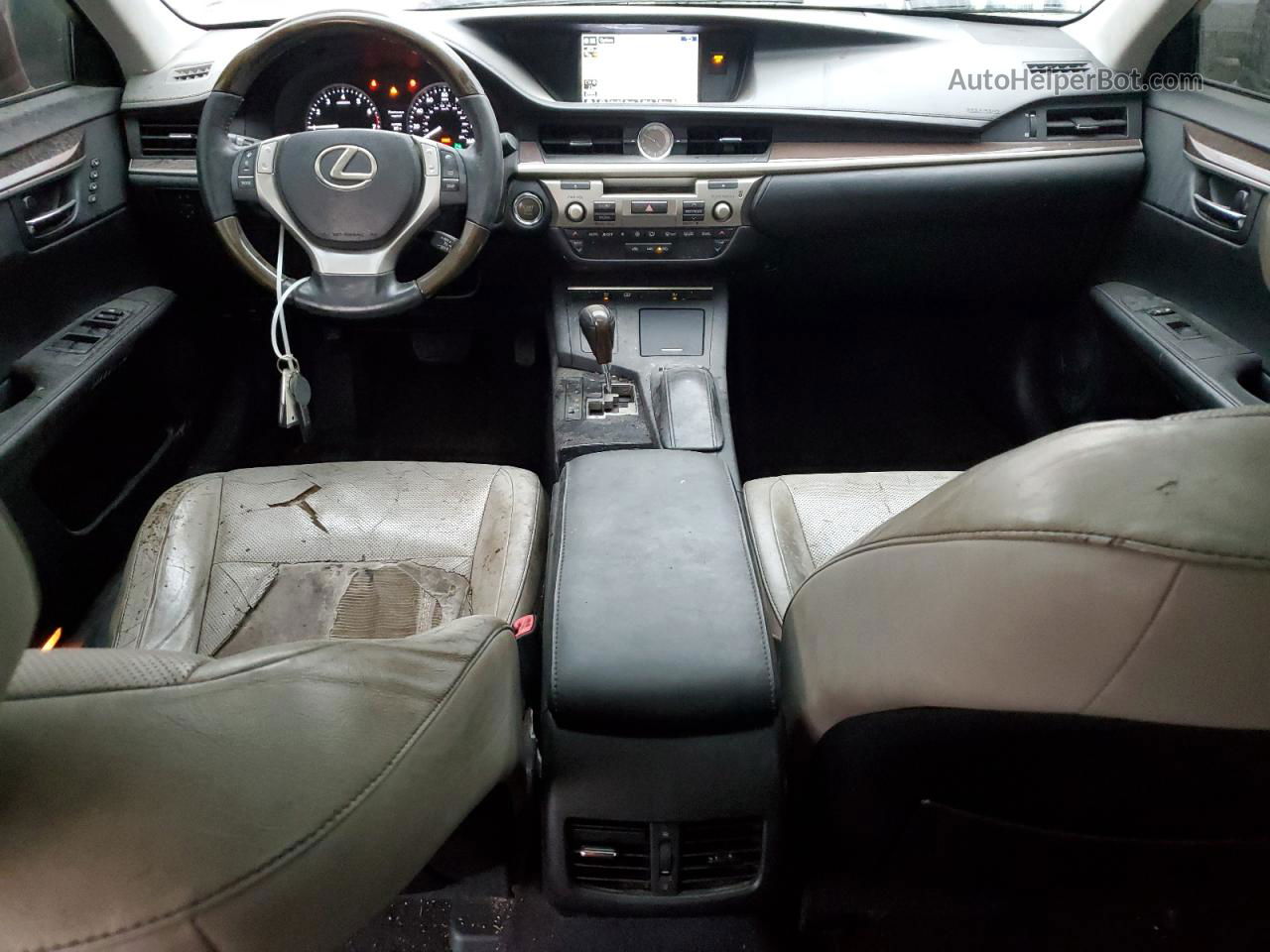 2015 Lexus Es 350 Красный vin: JTHBK1GG6F2168829