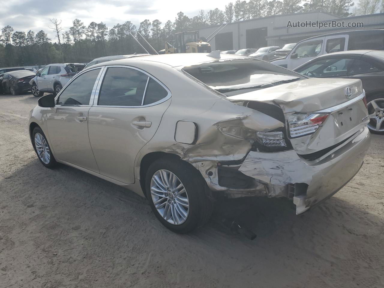 2015 Lexus Es 350 Золотой vin: JTHBK1GG6F2172380