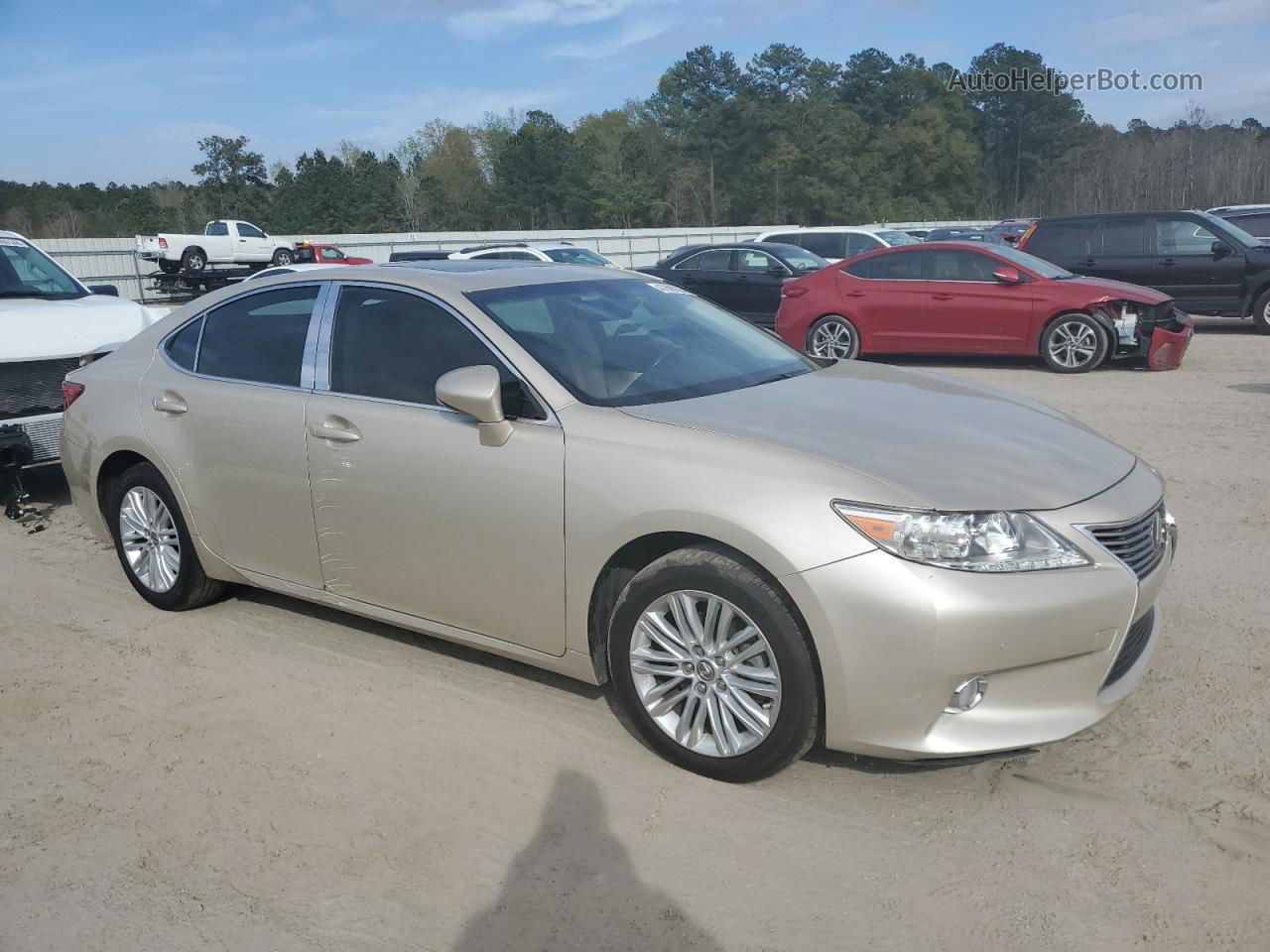 2015 Lexus Es 350 Gold vin: JTHBK1GG6F2172380