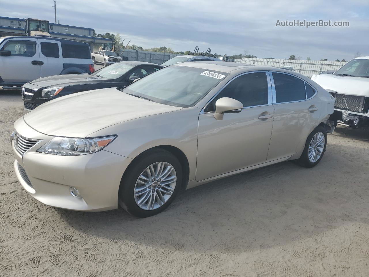 2015 Lexus Es 350 Золотой vin: JTHBK1GG6F2172380