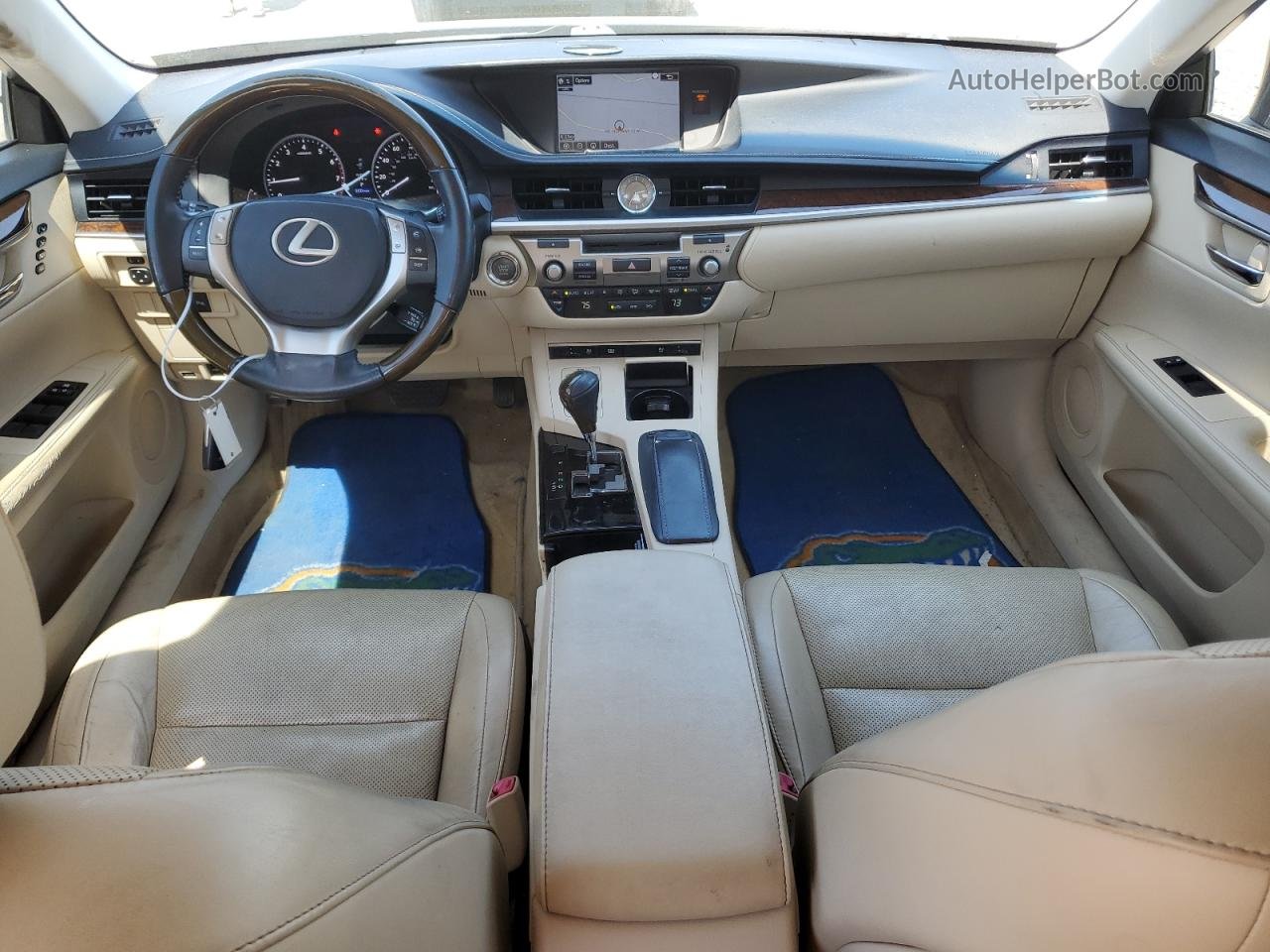 2015 Lexus Es 350 Синий vin: JTHBK1GG6F2178356