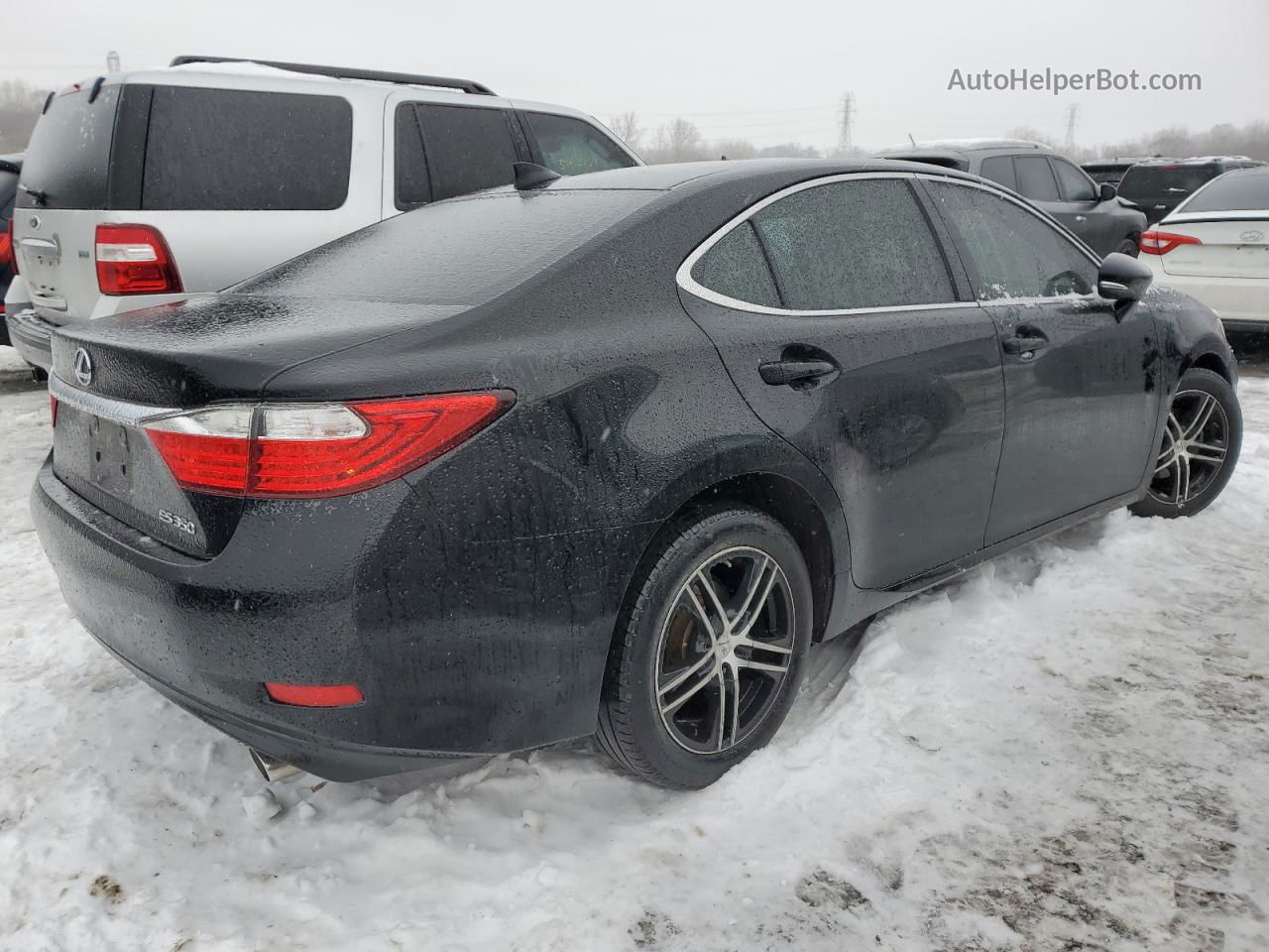 2015 Lexus Es 350 Black vin: JTHBK1GG6F2178728