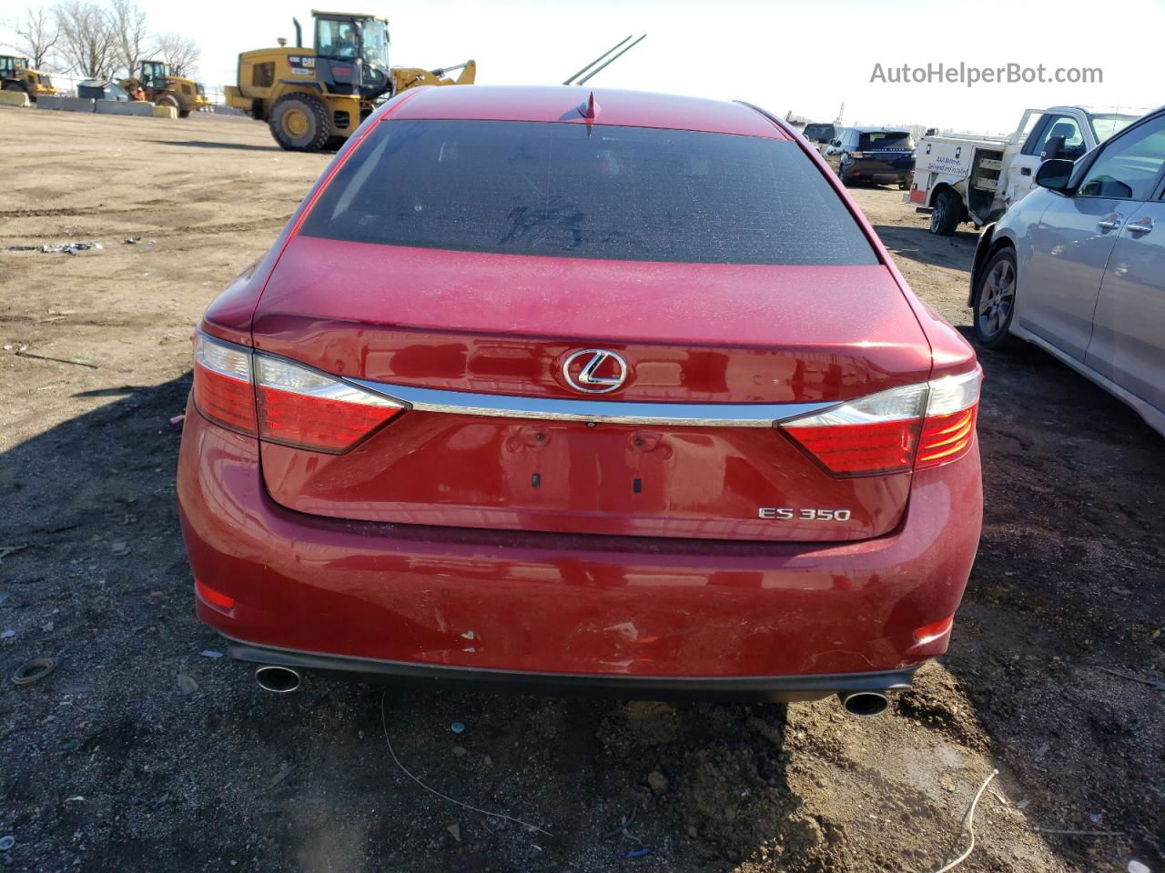 2015 Lexus Es 350 Красный vin: JTHBK1GG6F2179183