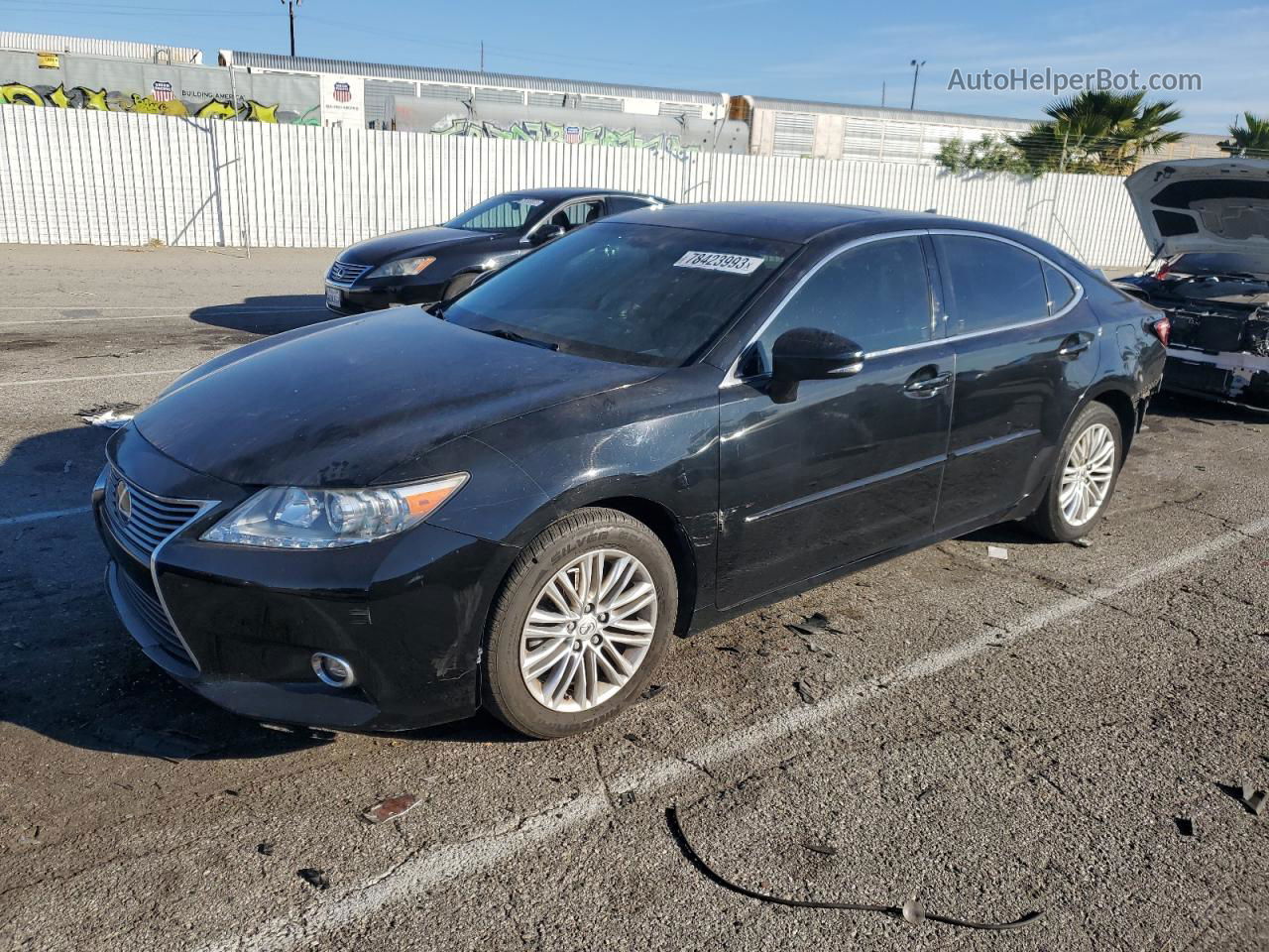 2015 Lexus Es 350 Black vin: JTHBK1GG6F2179636