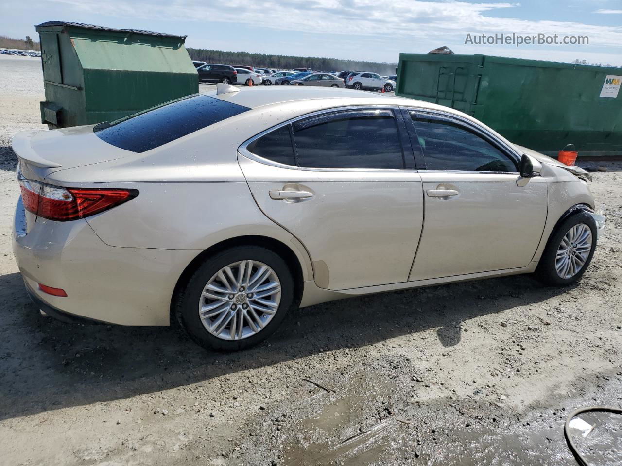 2015 Lexus Es 350 Бежевый vin: JTHBK1GG6F2182195