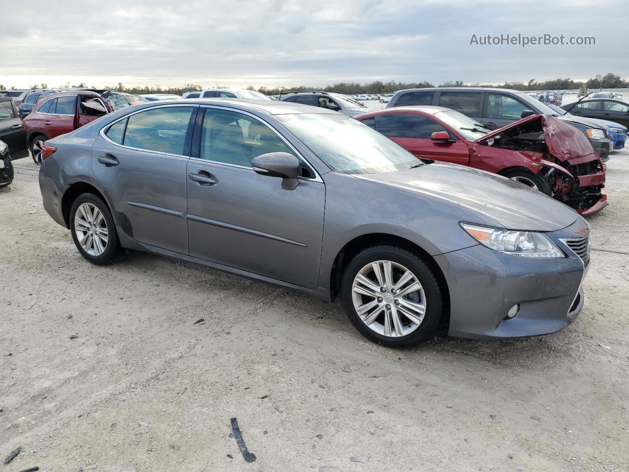 2015 Lexus Es 350 Gray vin: JTHBK1GG6F2184688