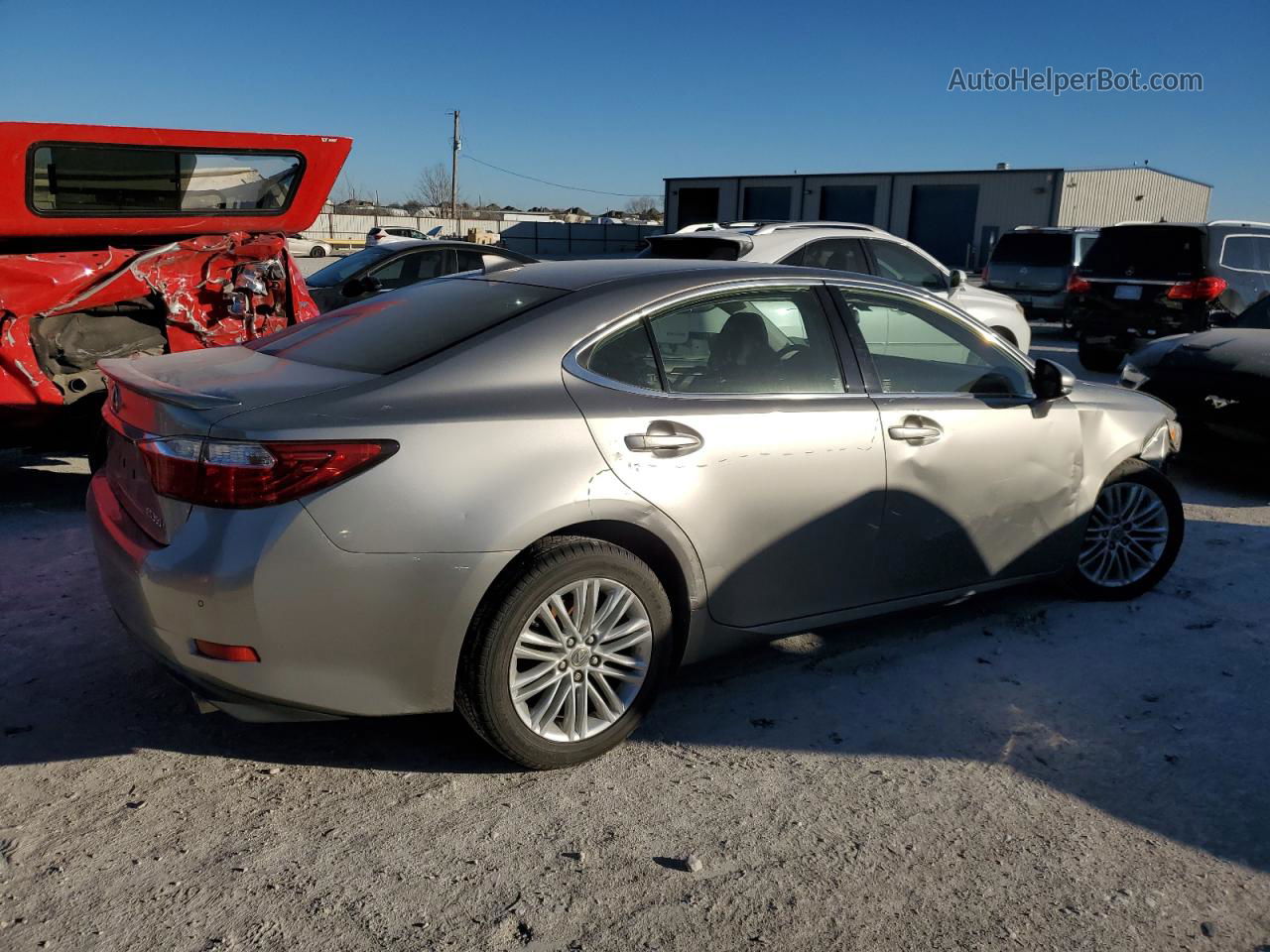 2015 Lexus Es 350 Beige vin: JTHBK1GG6F2185842