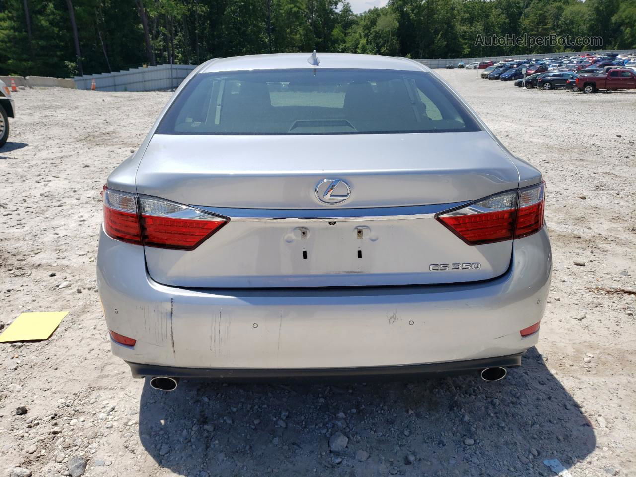 2015 Lexus Es 350 Silver vin: JTHBK1GG6F2200856