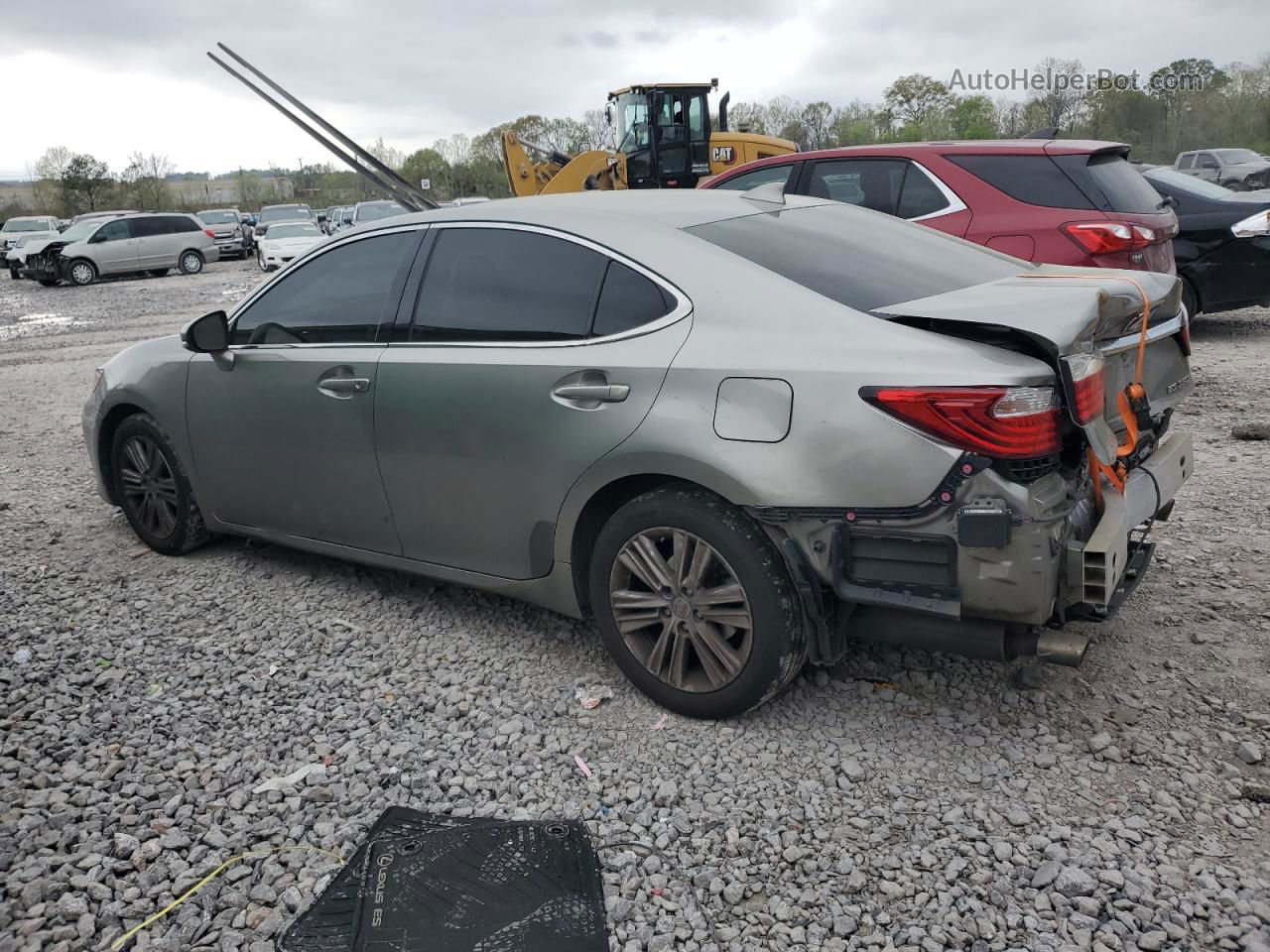 2015 Lexus Es 350 Silver vin: JTHBK1GG6F2201294