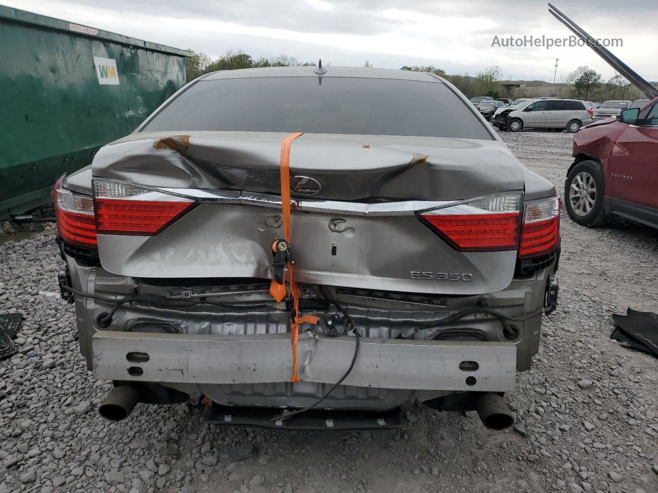 2015 Lexus Es 350 Серебряный vin: JTHBK1GG6F2201294