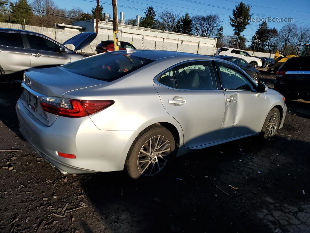 2016 Lexus Es 350 Silver vin: JTHBK1GG6G2225628