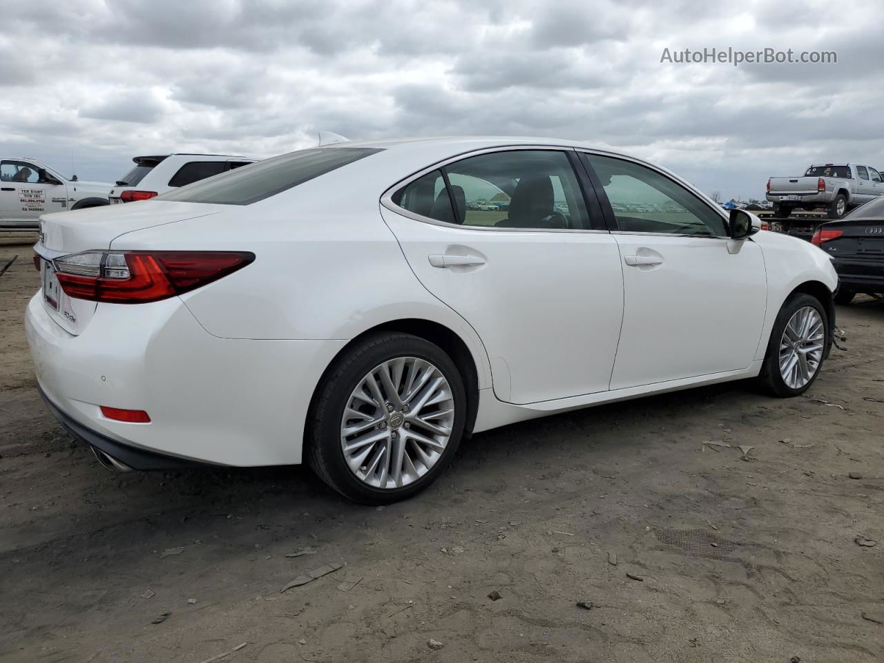 2016 Lexus Es 350 White vin: JTHBK1GG6G2228822