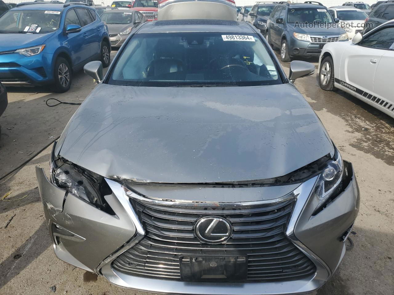 2016 Lexus Es 350 Серый vin: JTHBK1GG6G2234295