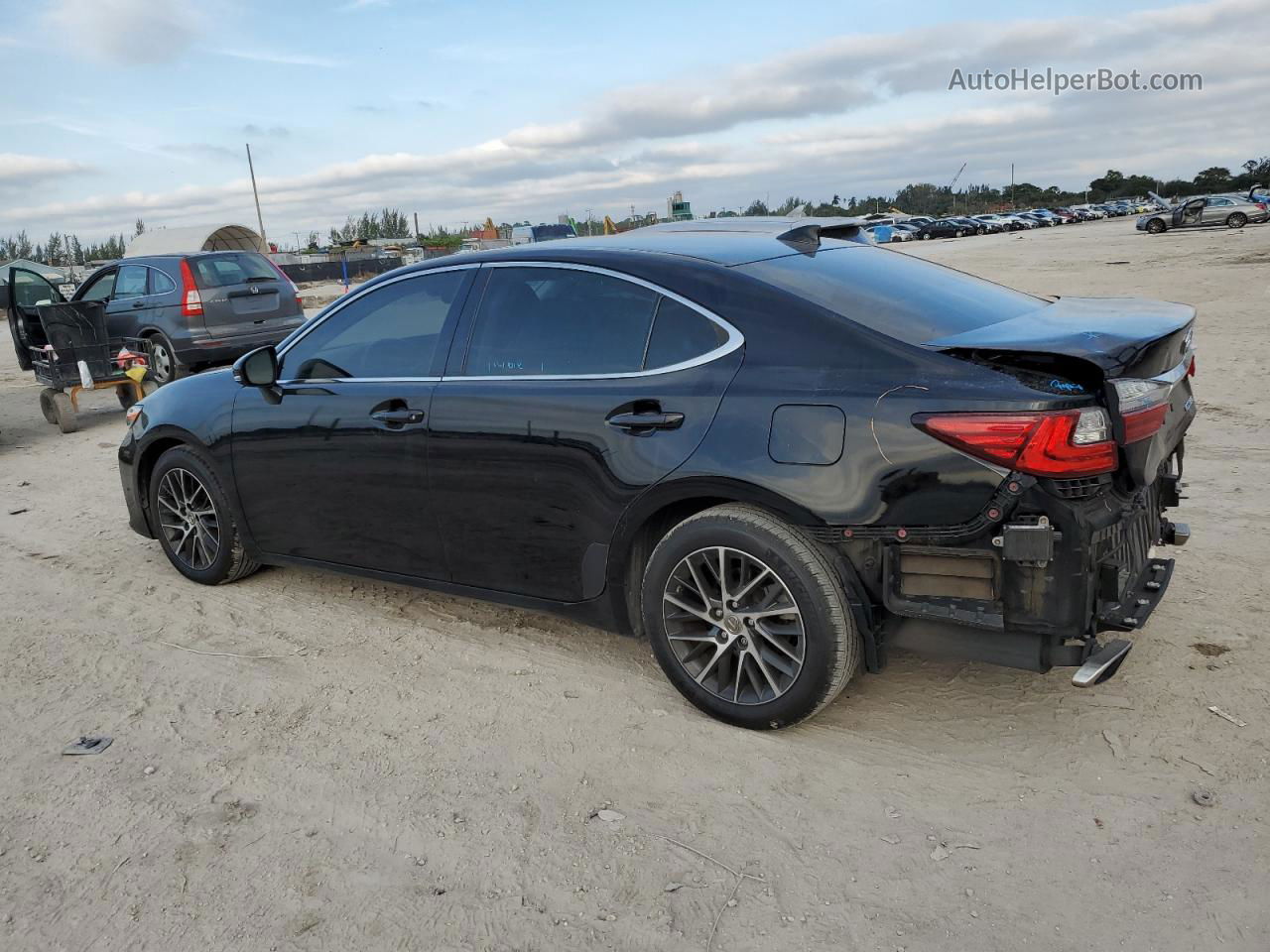 2016 Lexus Es 350 Black vin: JTHBK1GG6G2234541