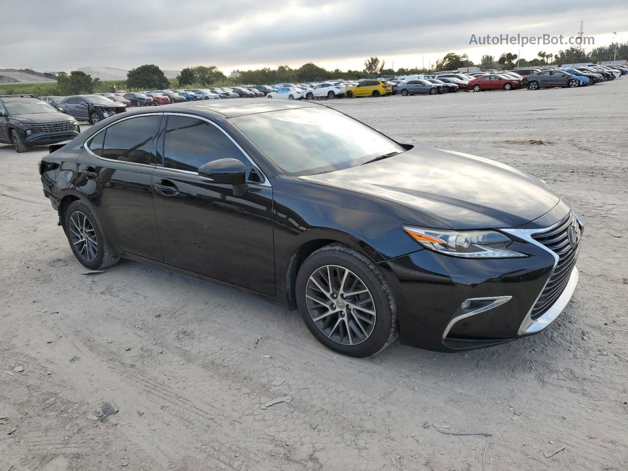 2016 Lexus Es 350 Black vin: JTHBK1GG6G2234541