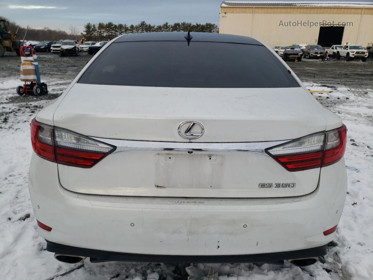 2016 Lexus Es 350 White vin: JTHBK1GG6G2240999