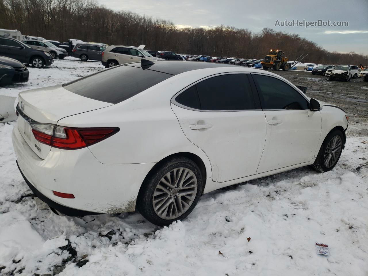 2016 Lexus Es 350 White vin: JTHBK1GG6G2240999