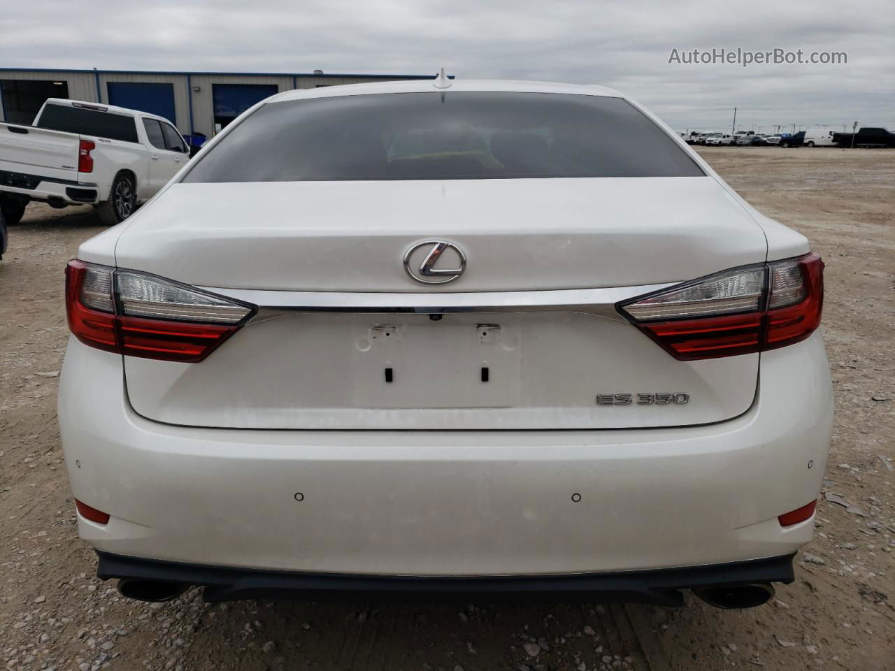 2017 Lexus Es 350 White vin: JTHBK1GG6H2250224