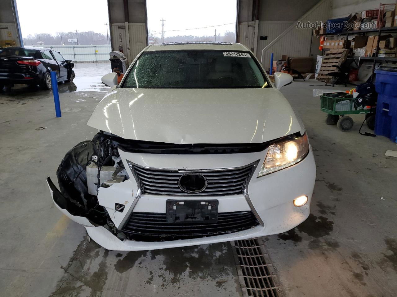 2013 Lexus Es 350 White vin: JTHBK1GG7D2005068