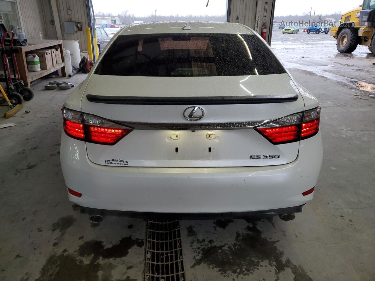 2013 Lexus Es 350 White vin: JTHBK1GG7D2005068