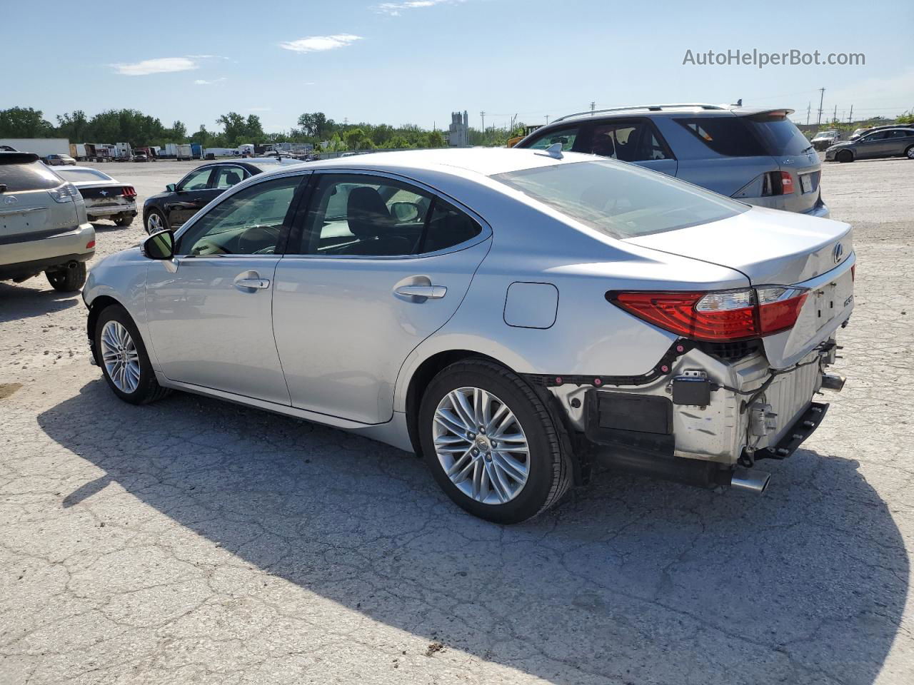 2013 Lexus Es 350 Silver vin: JTHBK1GG7D2018306