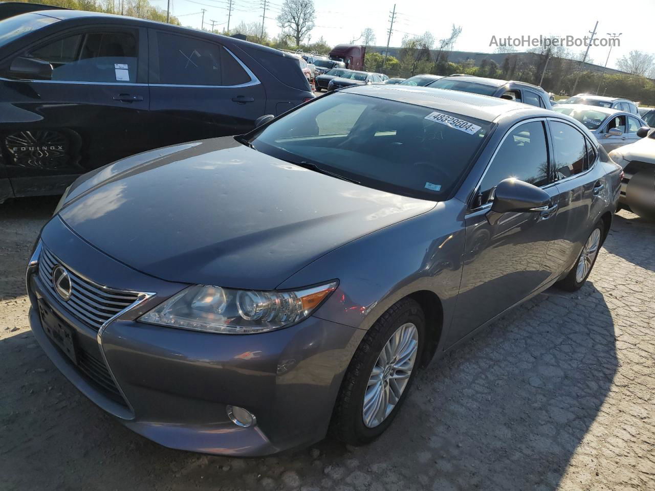 2013 Lexus Es 350 Charcoal vin: JTHBK1GG7D2042413