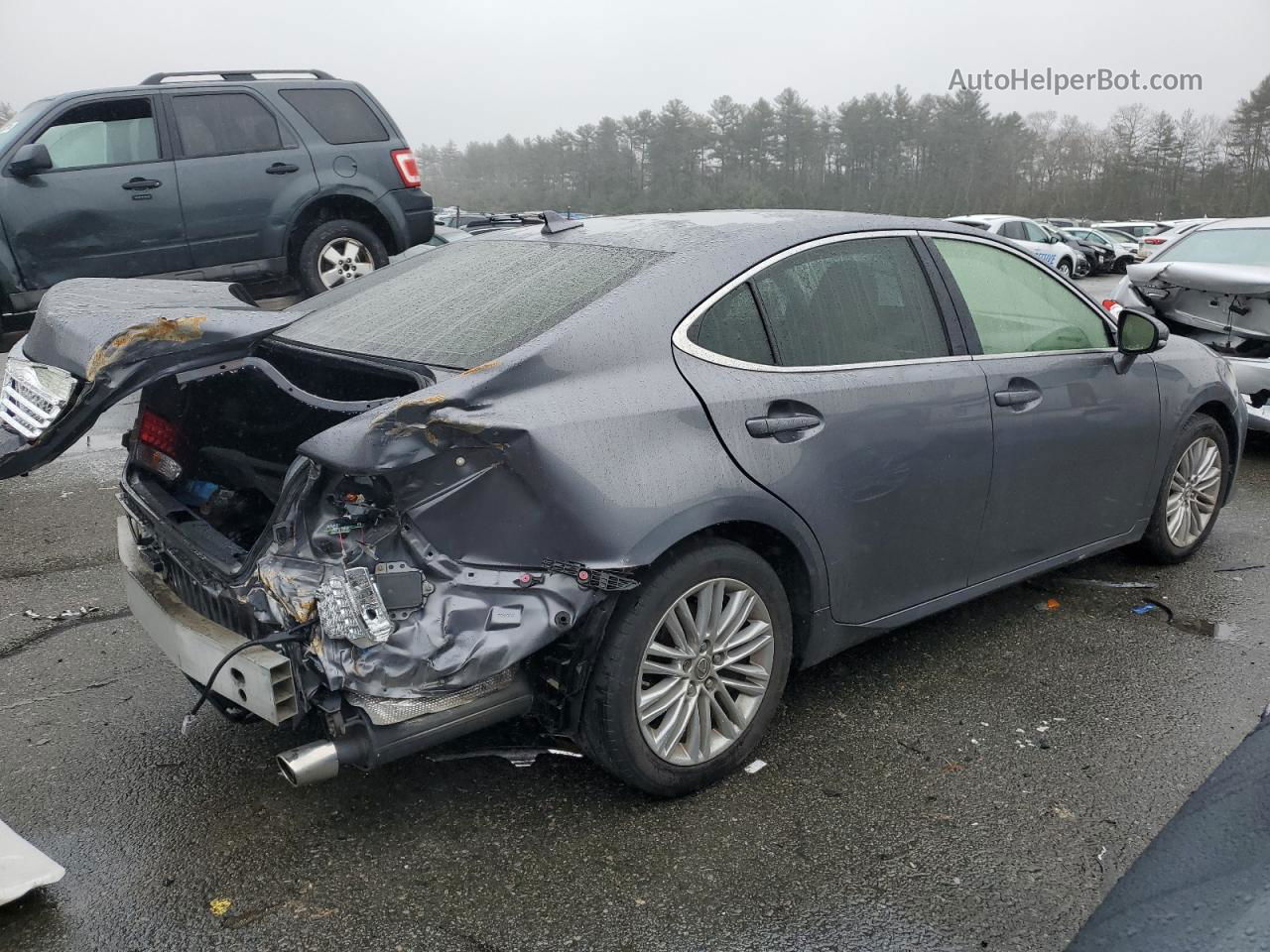 2013 Lexus Es 350 Silver vin: JTHBK1GG7D2049930