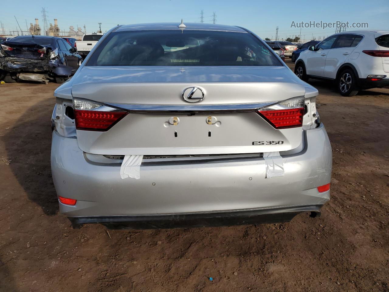 2013 Lexus Es 350 Silver vin: JTHBK1GG7D2055100