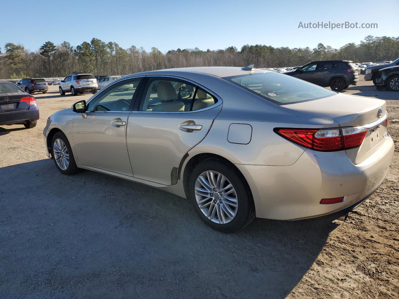 2013 Lexus Es 350 Желто-коричневый vin: JTHBK1GG7D2059843