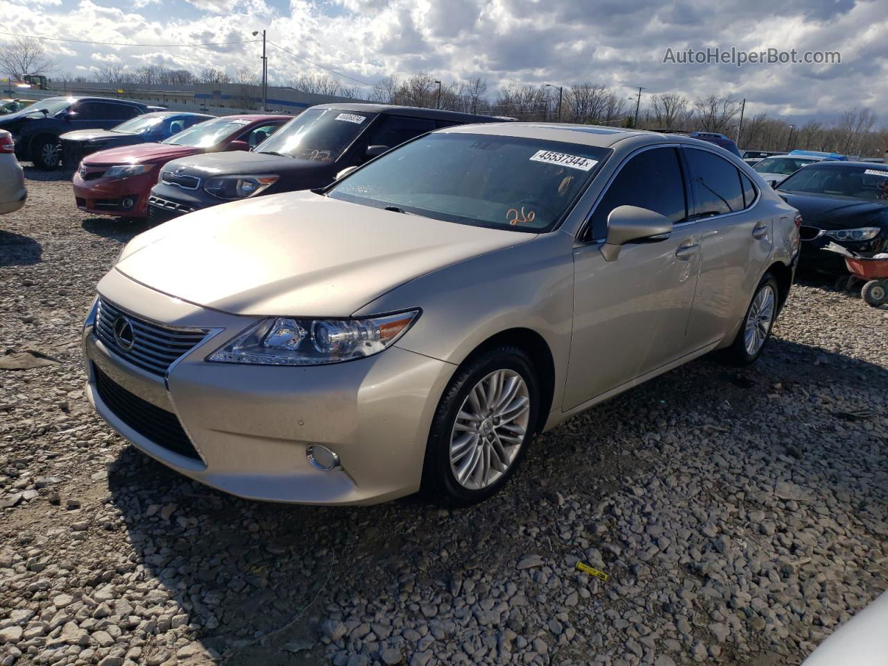 2013 Lexus Es 350 Silver vin: JTHBK1GG7D2062693