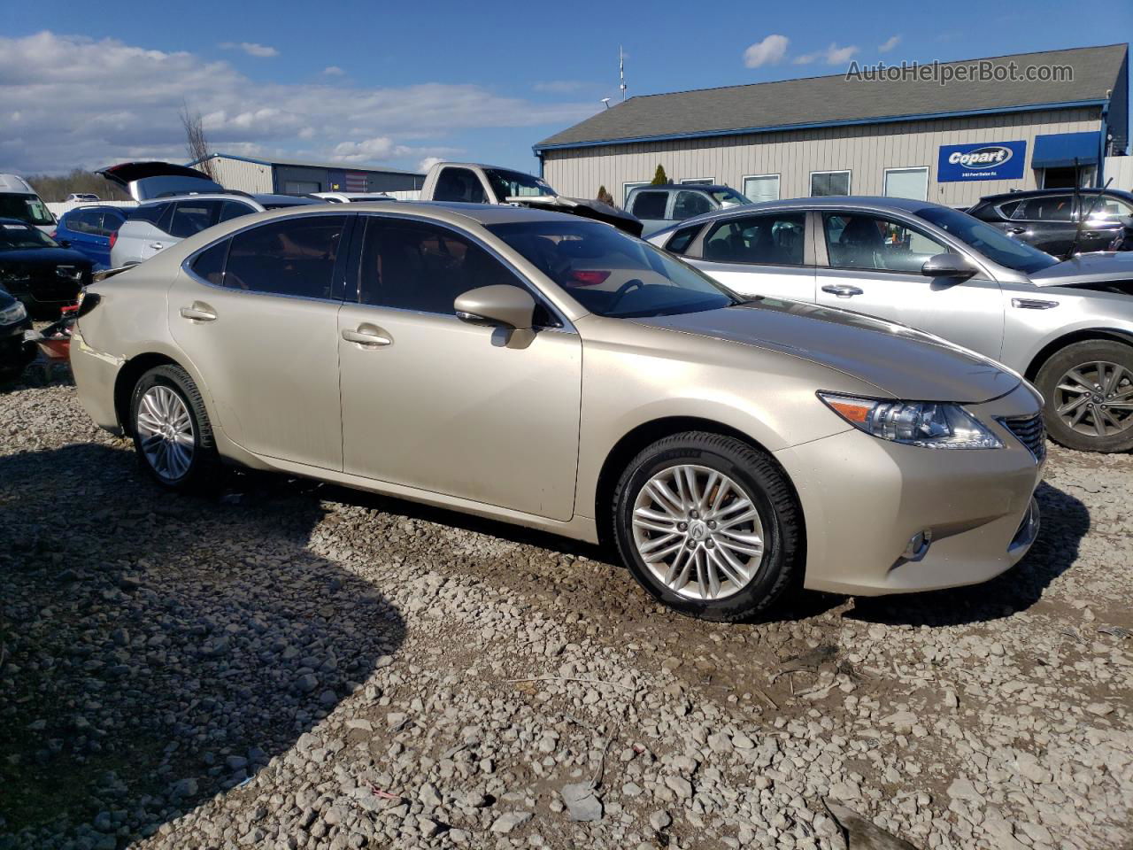 2013 Lexus Es 350 Silver vin: JTHBK1GG7D2062693