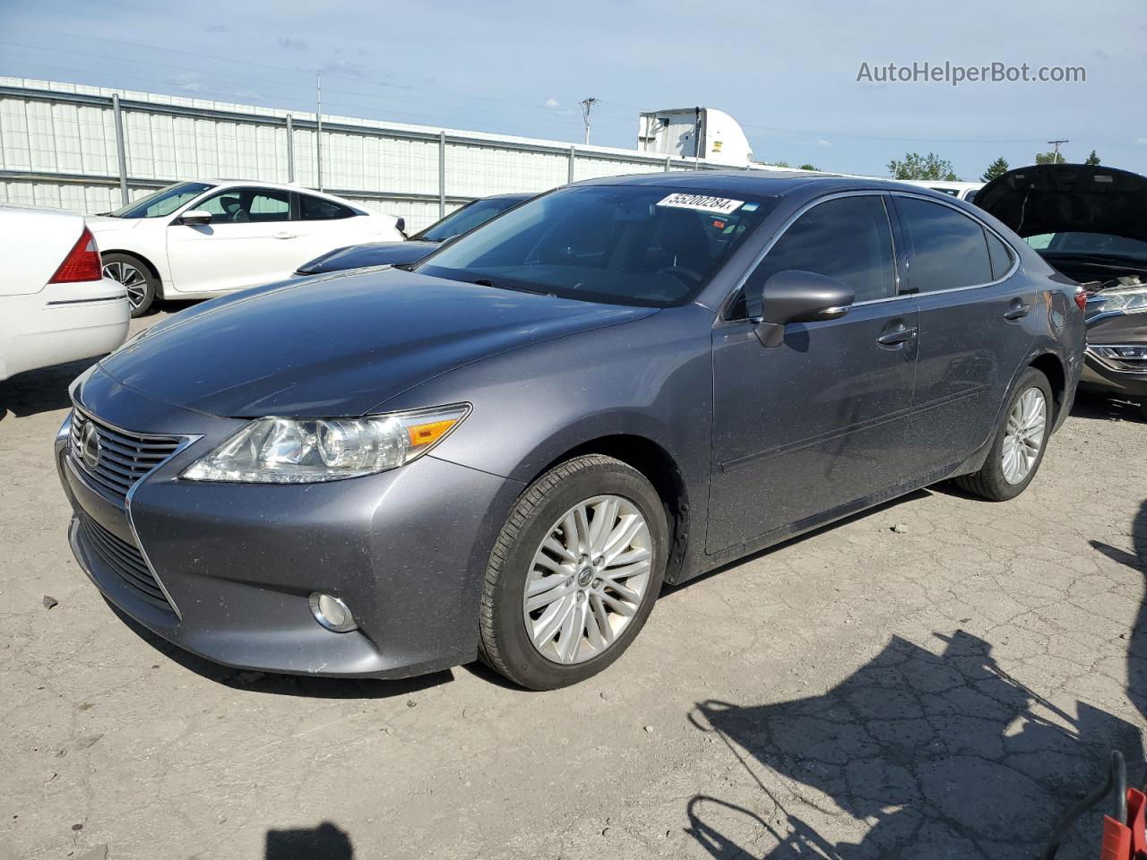 2013 Lexus Es 350 Gray vin: JTHBK1GG7D2081812