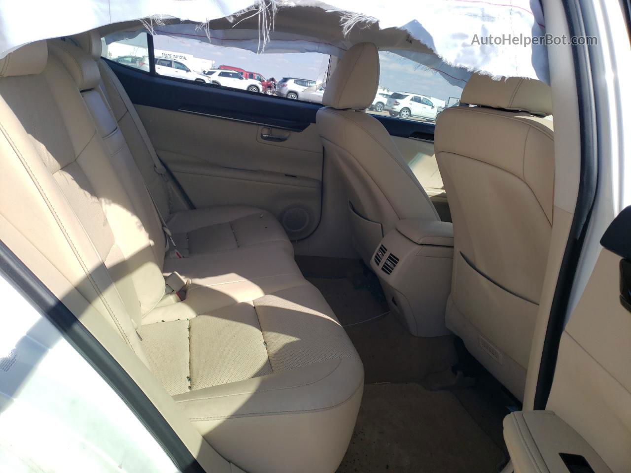 2014 Lexus Es 350 Белый vin: JTHBK1GG7E2091516