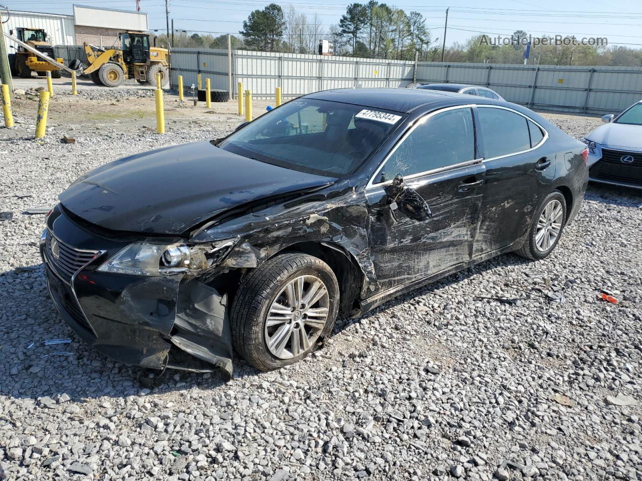 2014 Lexus Es 350 Black vin: JTHBK1GG7E2093802