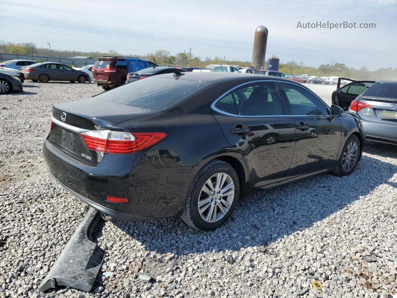 2014 Lexus Es 350 Черный vin: JTHBK1GG7E2093802