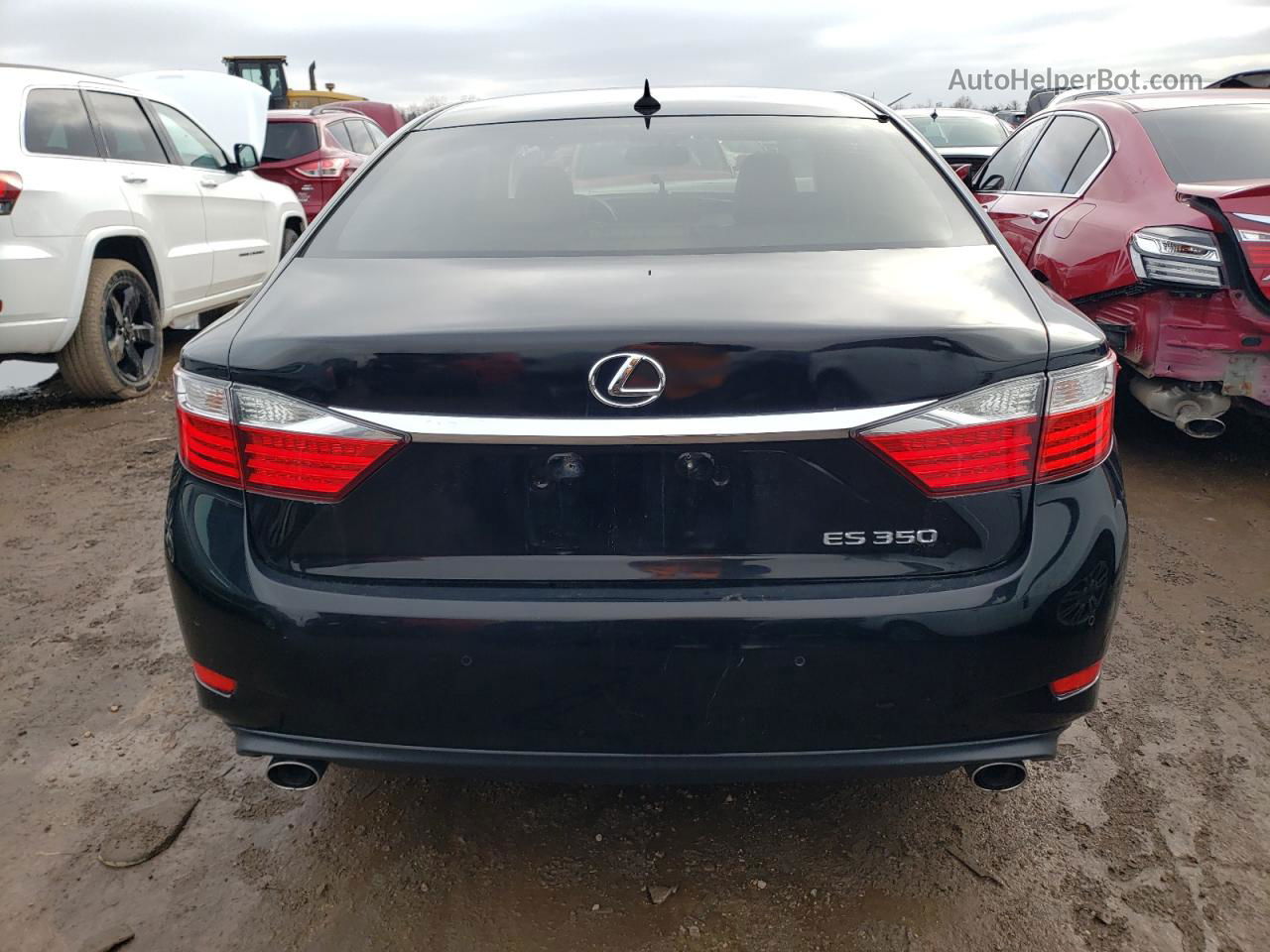 2014 Lexus Es 350 Black vin: JTHBK1GG7E2110176