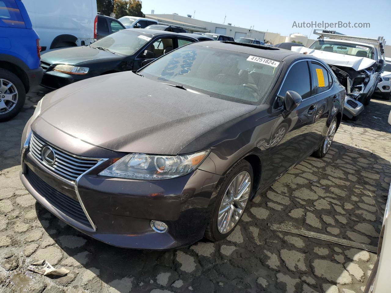 2014 Lexus Es 350 Charcoal vin: JTHBK1GG7E2116091