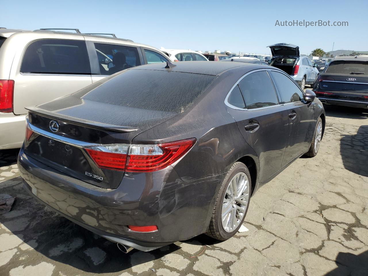 2014 Lexus Es 350 Угольный vin: JTHBK1GG7E2116091