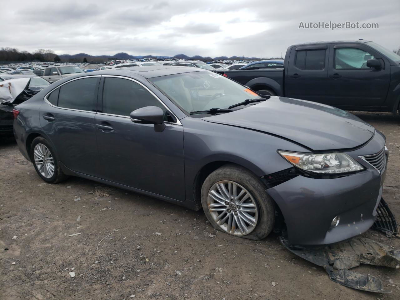 2014 Lexus Es 350 Gray vin: JTHBK1GG7E2117967