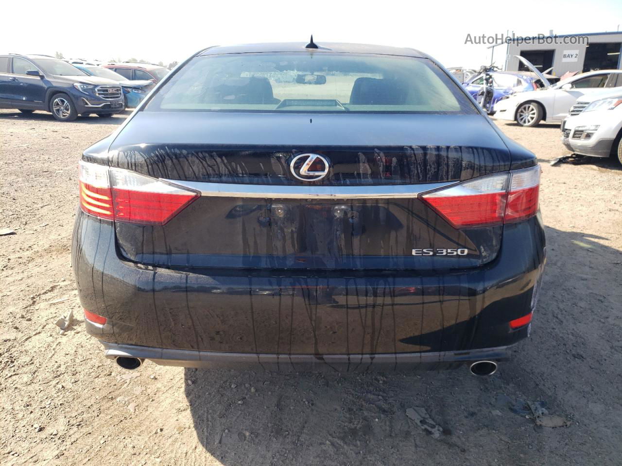 2014 Lexus Es 350 Black vin: JTHBK1GG7E2124952