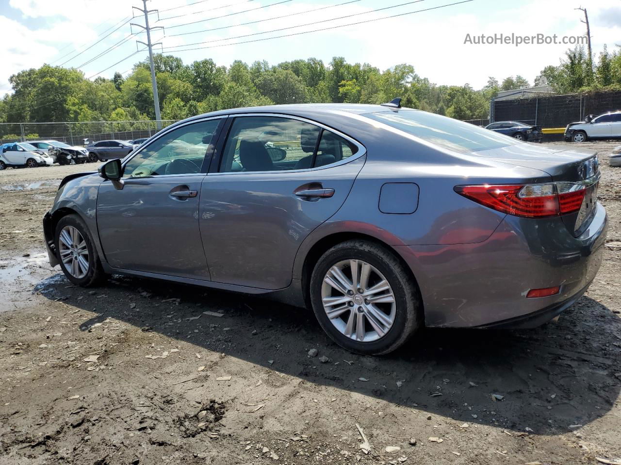 2014 Lexus Es 350 Charcoal vin: JTHBK1GG7E2148460