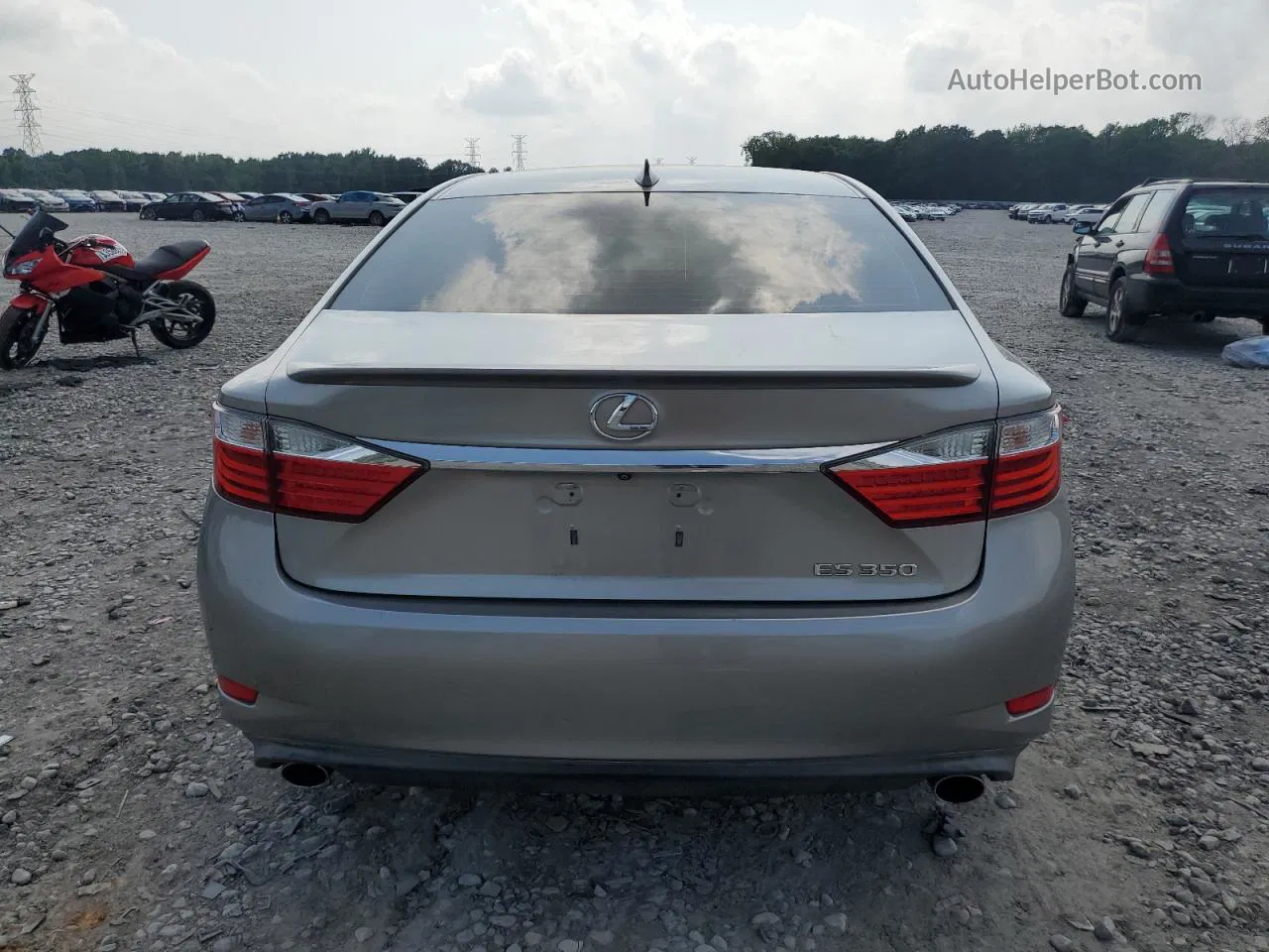 2015 Lexus Es 350 Silver vin: JTHBK1GG7F2154390