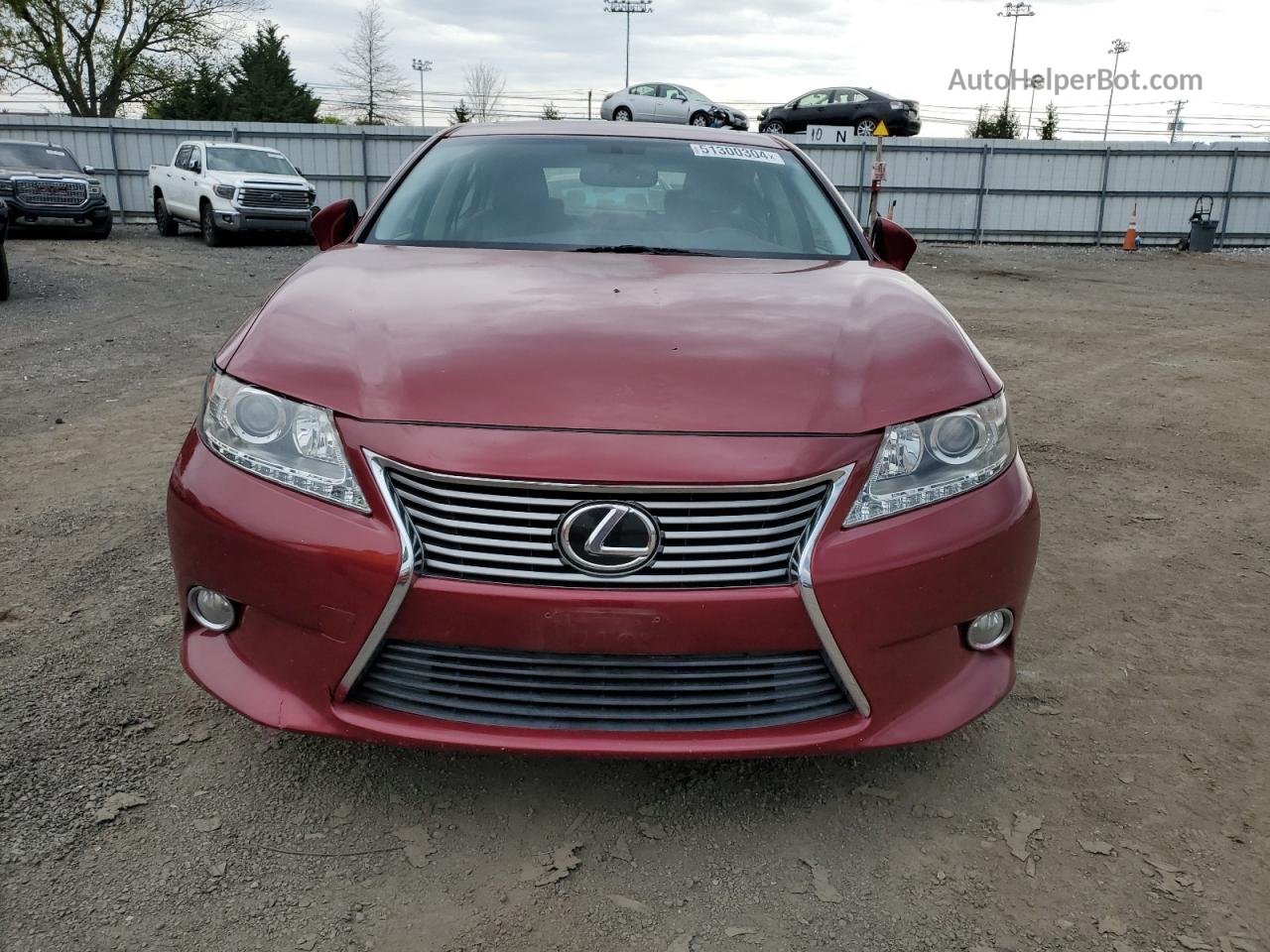 2015 Lexus Es 350 Red vin: JTHBK1GG7F2163137