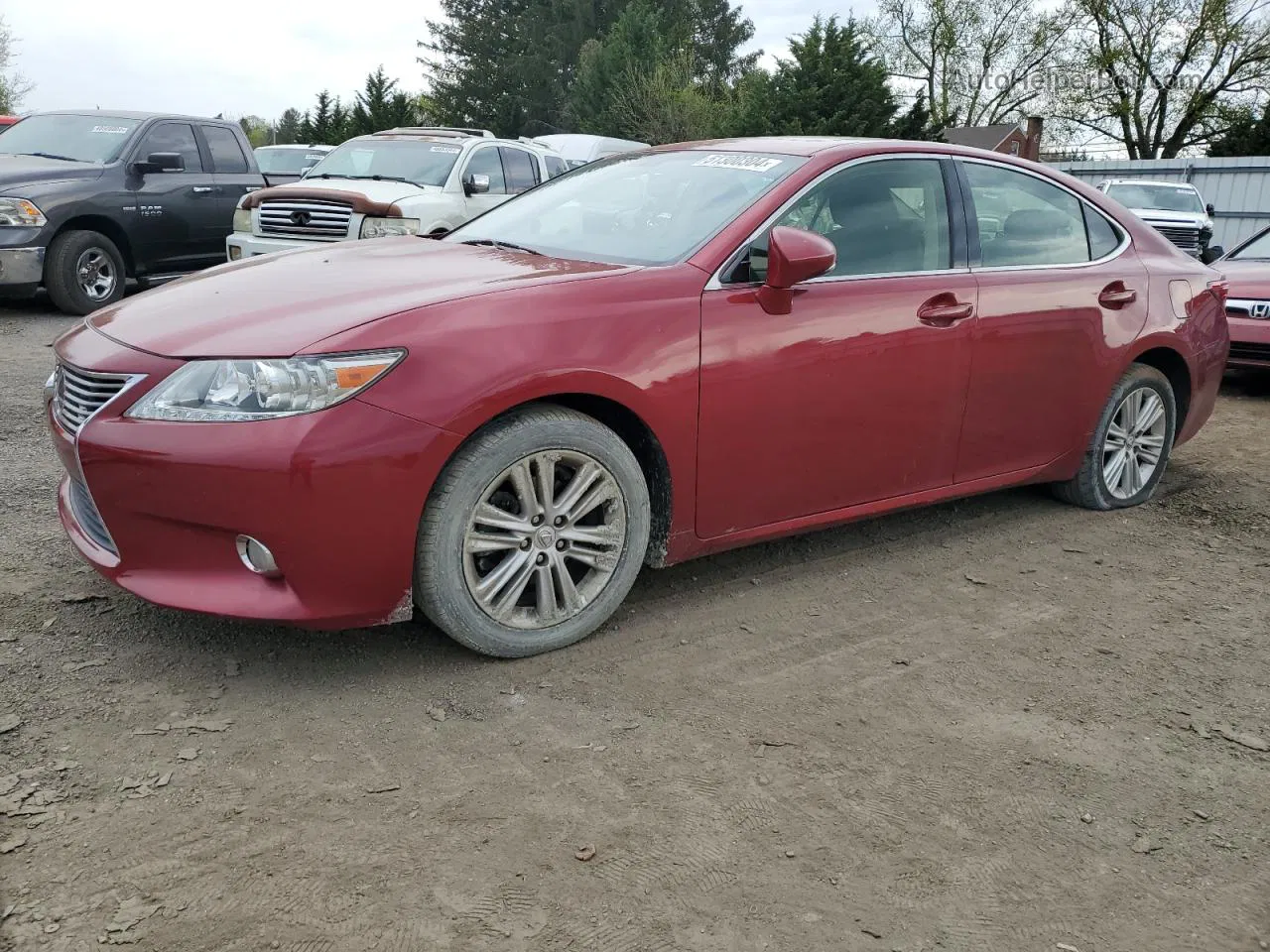 2015 Lexus Es 350 Red vin: JTHBK1GG7F2163137