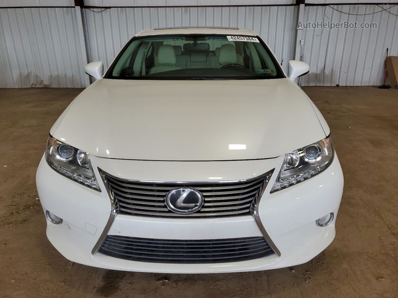 2015 Lexus Es 350 Белый vin: JTHBK1GG7F2163302