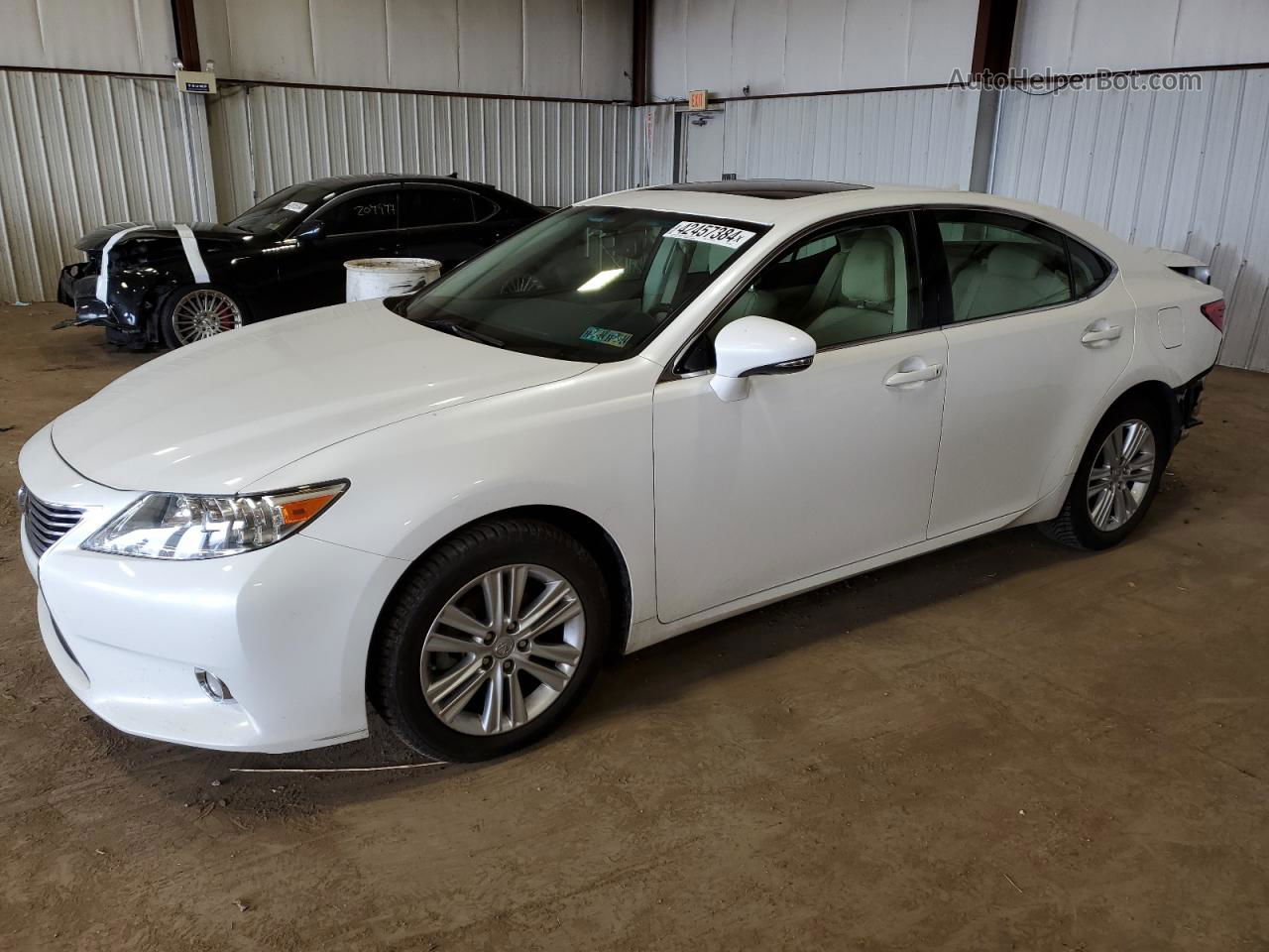 2015 Lexus Es 350 Белый vin: JTHBK1GG7F2163302