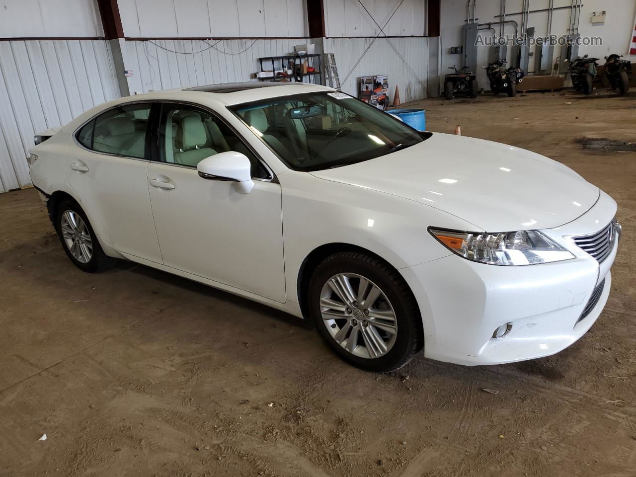 2015 Lexus Es 350 Белый vin: JTHBK1GG7F2163302