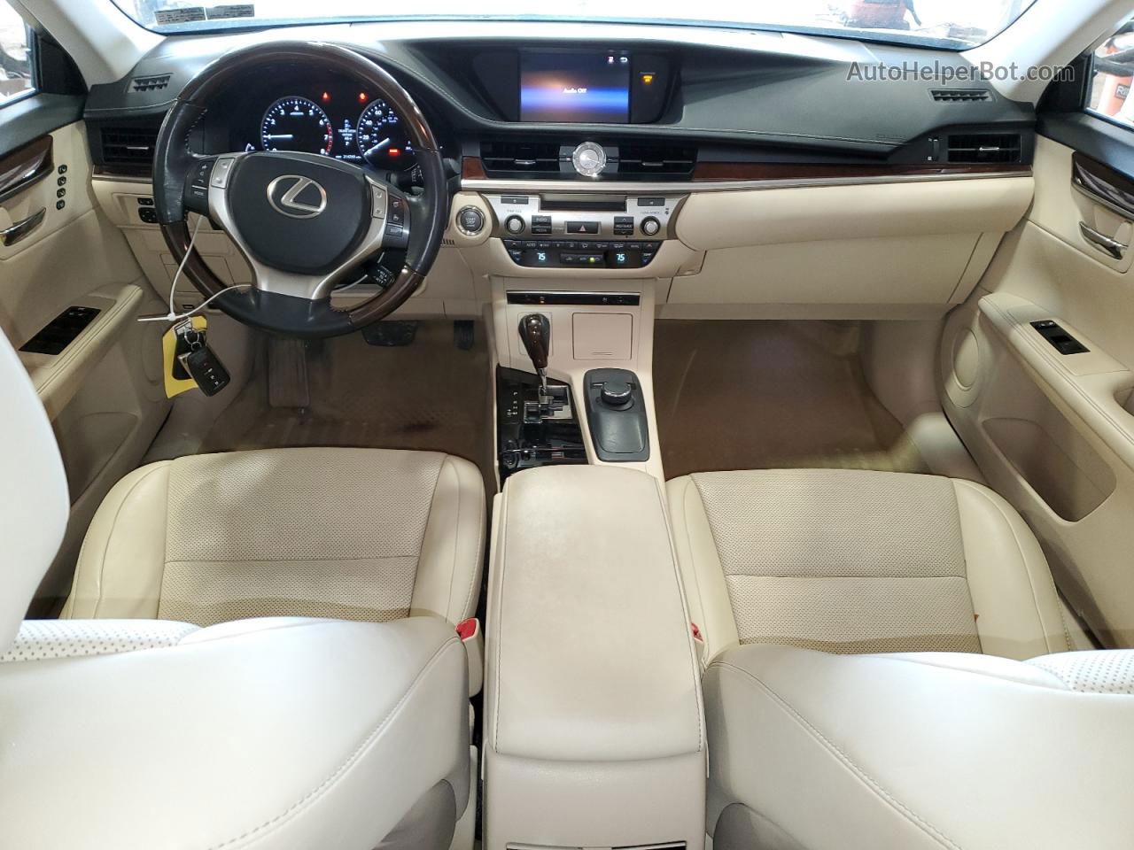 2015 Lexus Es 350 Белый vin: JTHBK1GG7F2163302