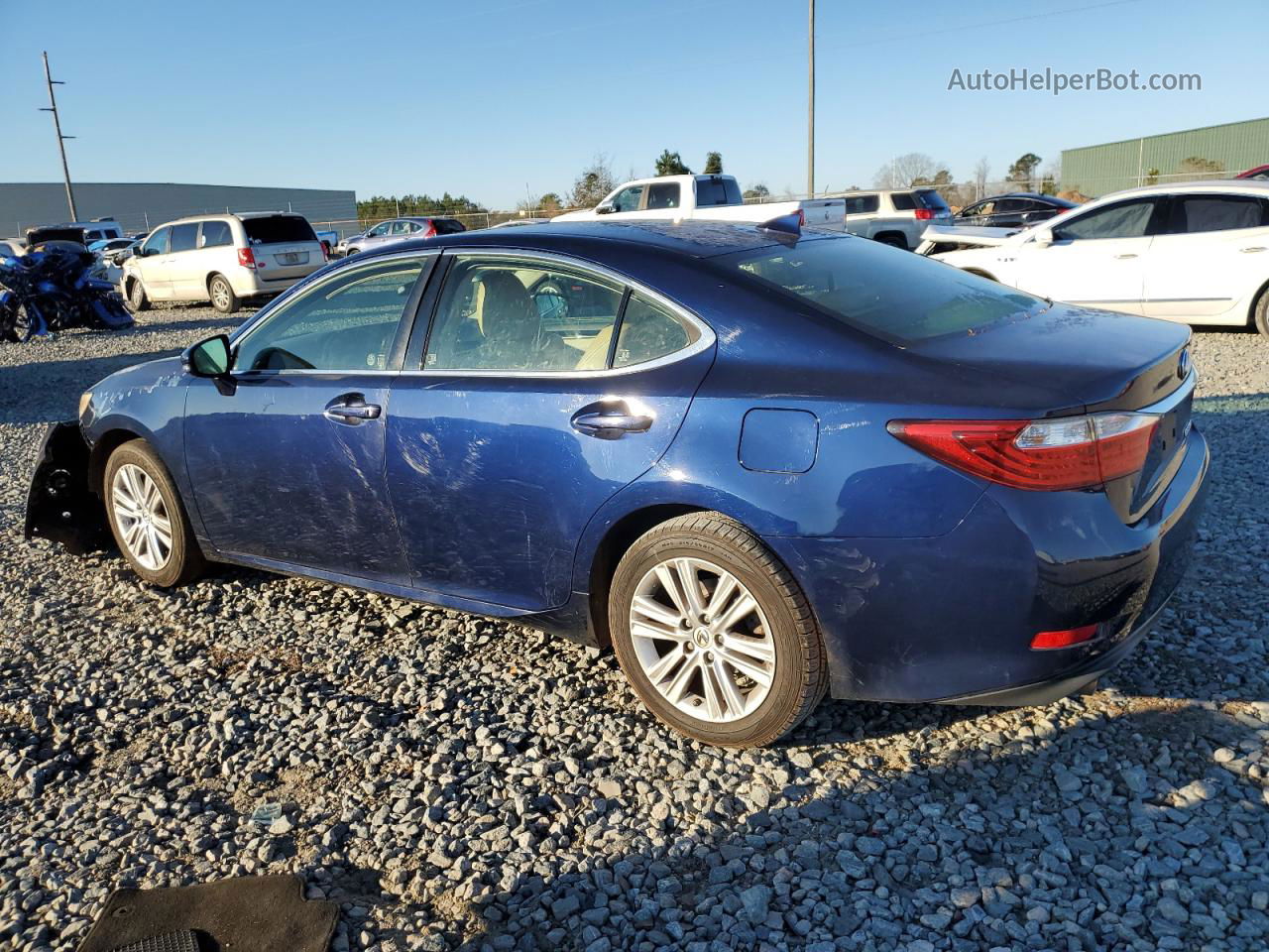 2015 Lexus Es 350 Синий vin: JTHBK1GG7F2163963