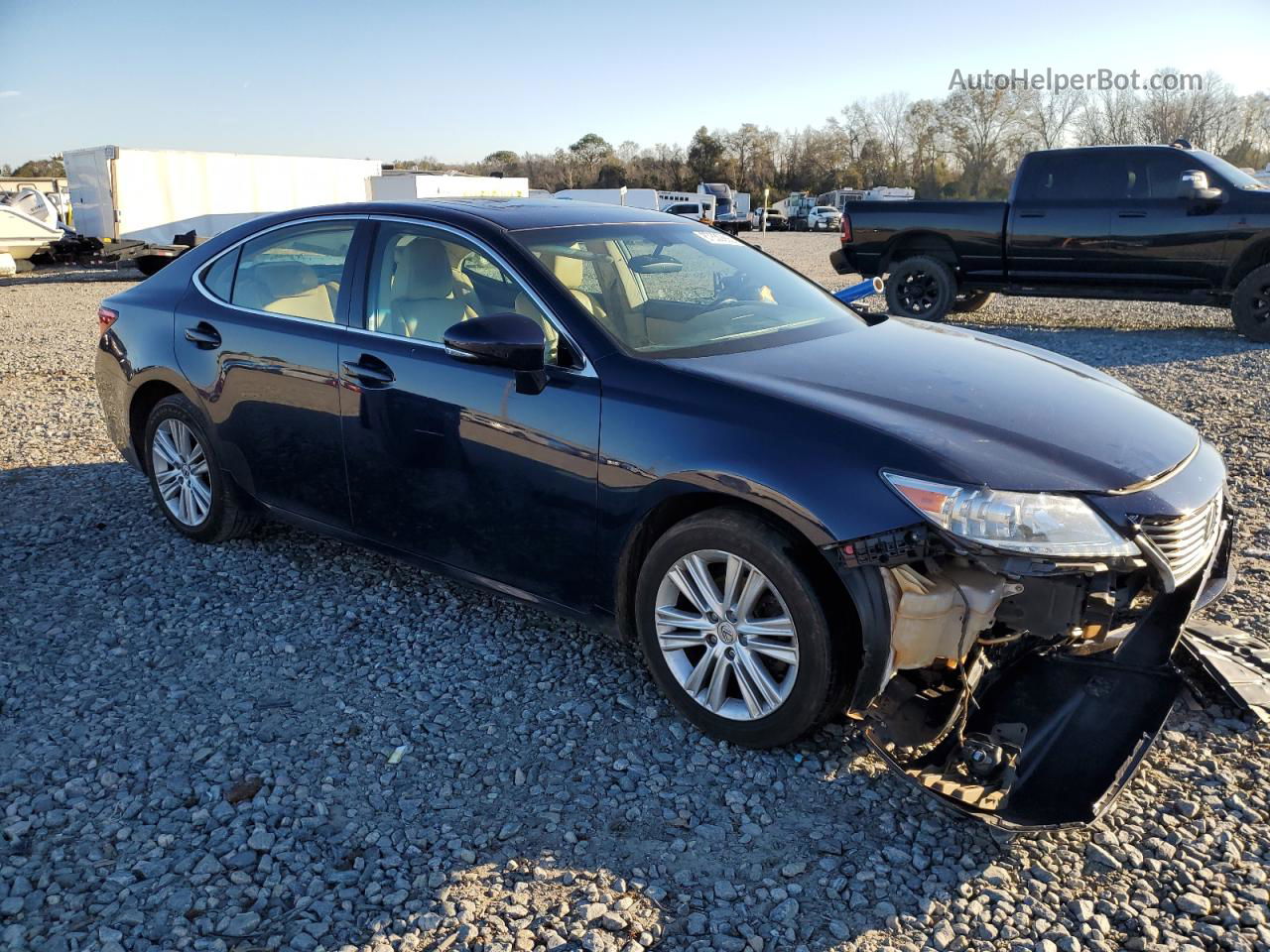 2015 Lexus Es 350 Синий vin: JTHBK1GG7F2163963